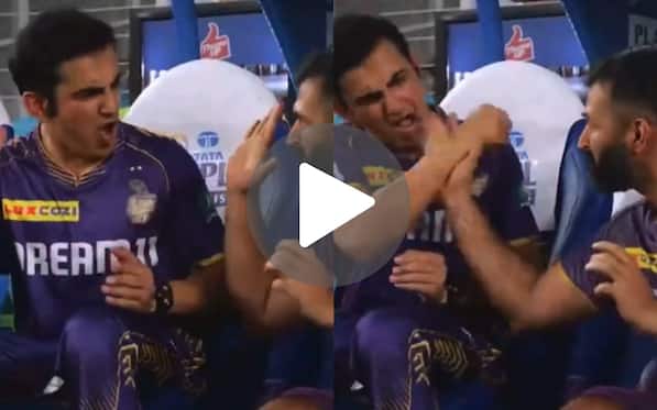 [Watch] Gautam Gambhir 'Shows Raw Emotions' After KKR Tear Apart SRH In IPL 2024 Play-Offs